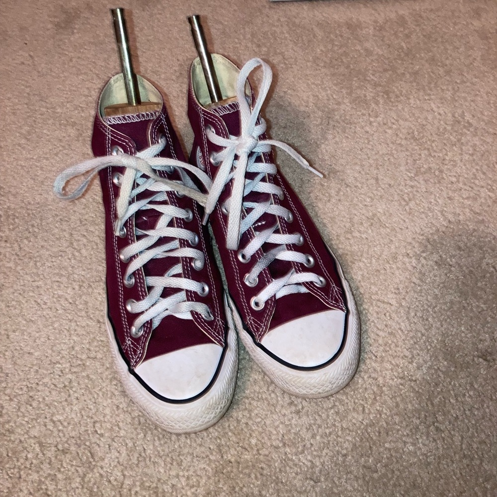 Red Chuck Taylor Converse